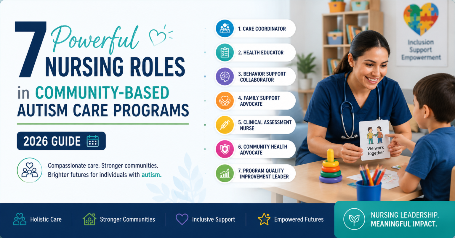 7 Powerful Nursing Roles in Community-Based Autism Care Programs 2026 ...