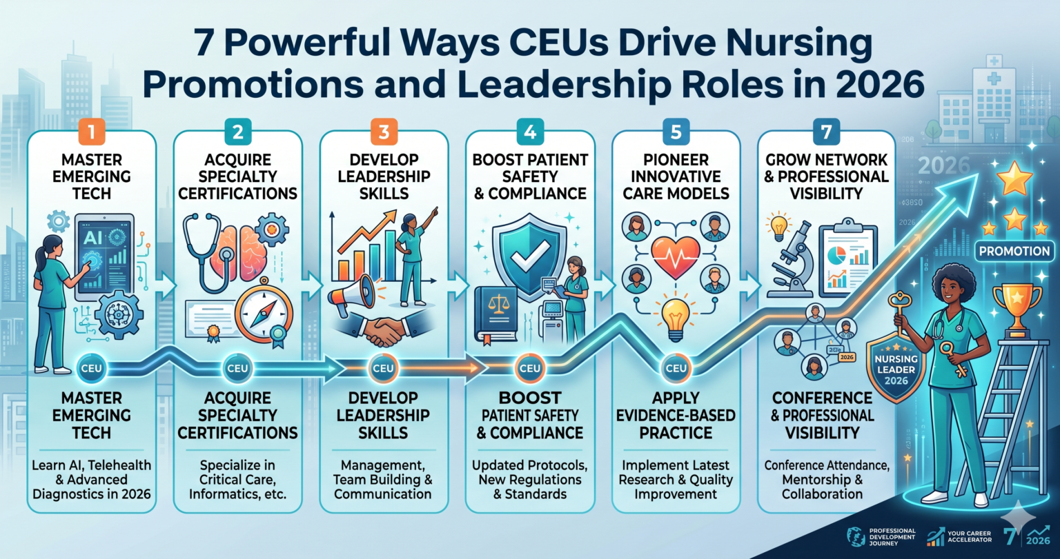 Nurse Catalyst Program 7 Powerful Ways CEUs Drive Nursing Promotions and Leadership Roles in ...