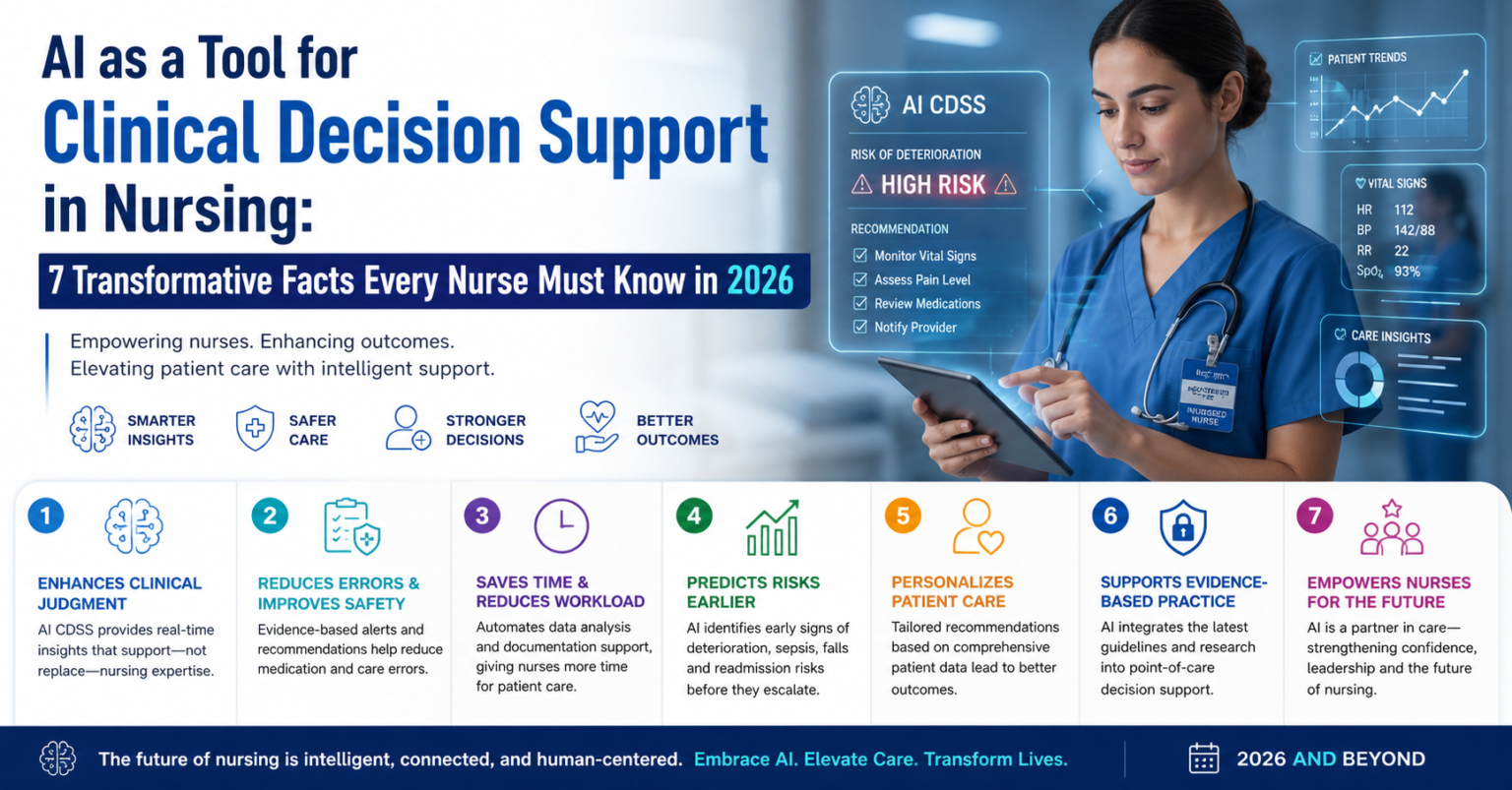 Support Facts AI as a Tool for Clinical Decision Support in Nursing: 7 Transformative ...