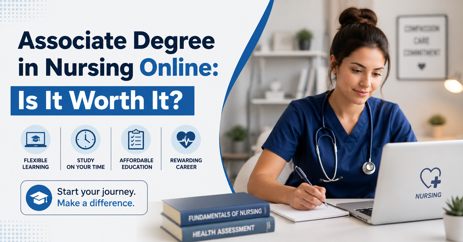 Wondering Associate Degree in Nursing Online: Is It Worth It?