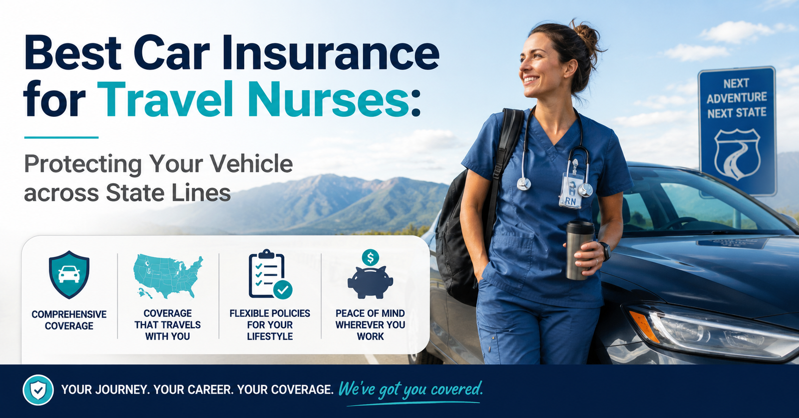 Discover the Best Car Insurance for Travel Nurses: Protecting Your Vehicle across State Lines.