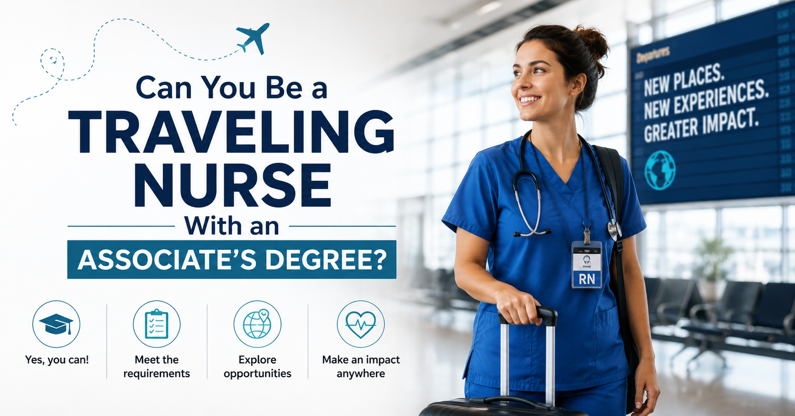 Explore Can You Be a Traveling Nurse With an Associate's Degree?