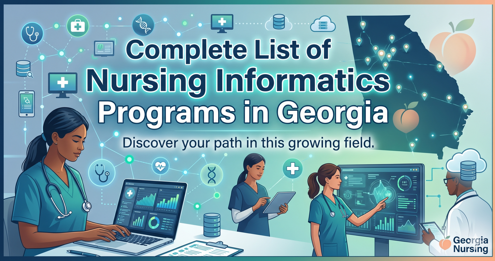 Discover the Complete List of Nursing Informatics Programs in Georgia.