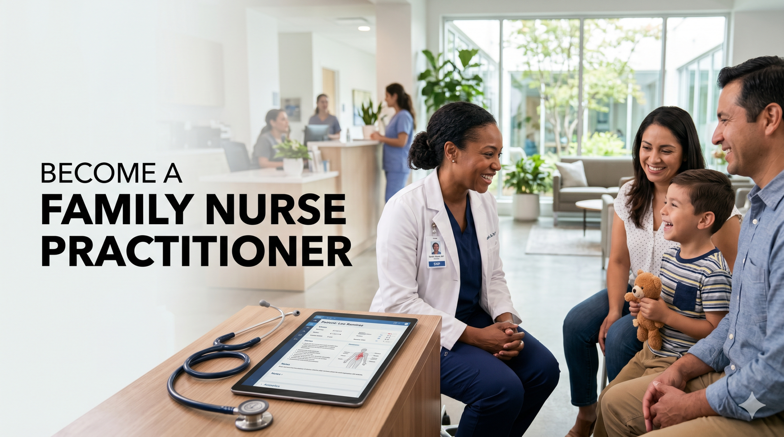 Learn How to Become a Family Nurse Practitioner: Education, Certification, and Training Guide.