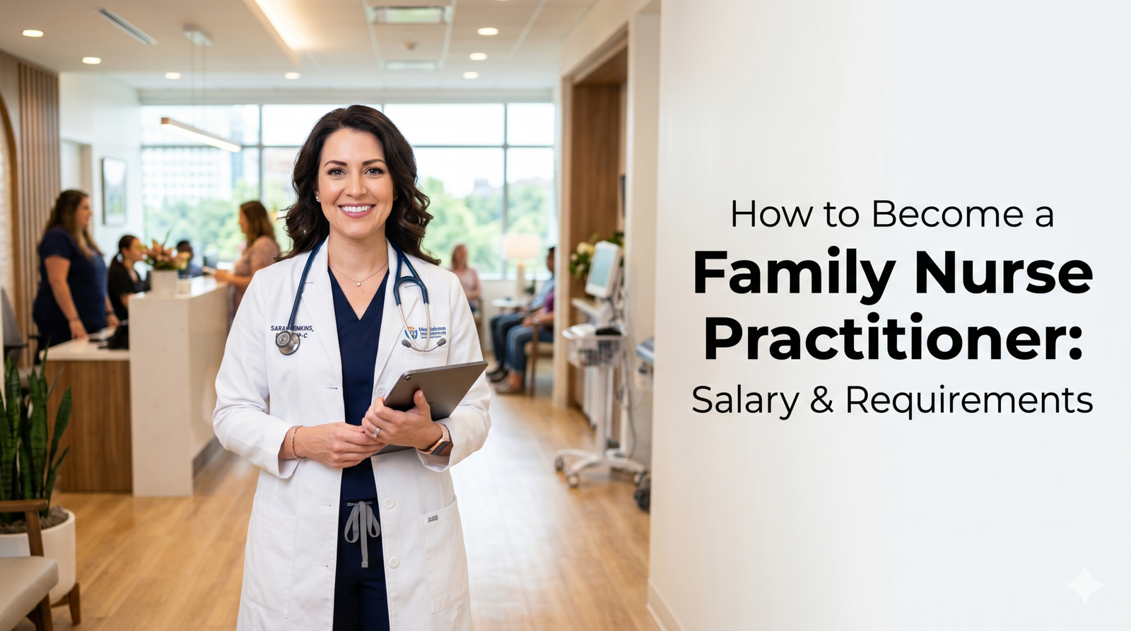 Learn How to Become a Family Nurse Practitioner: Salary, Requirements, Job Roles and Work Settings.