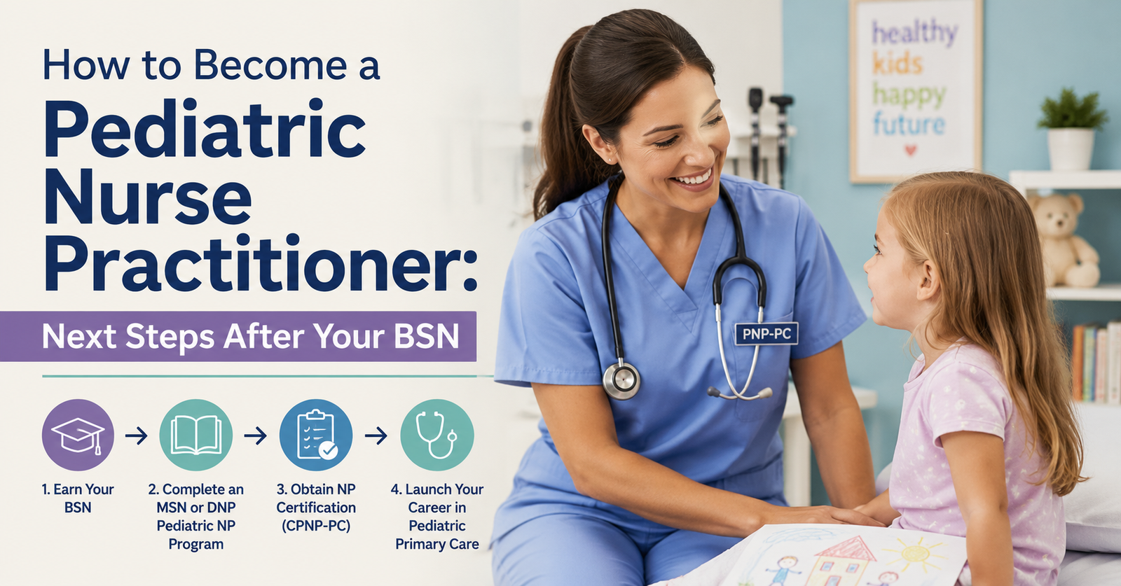 Learn How to Become a Pediatric Nurse Practitioner: Next Steps After Your BSN.