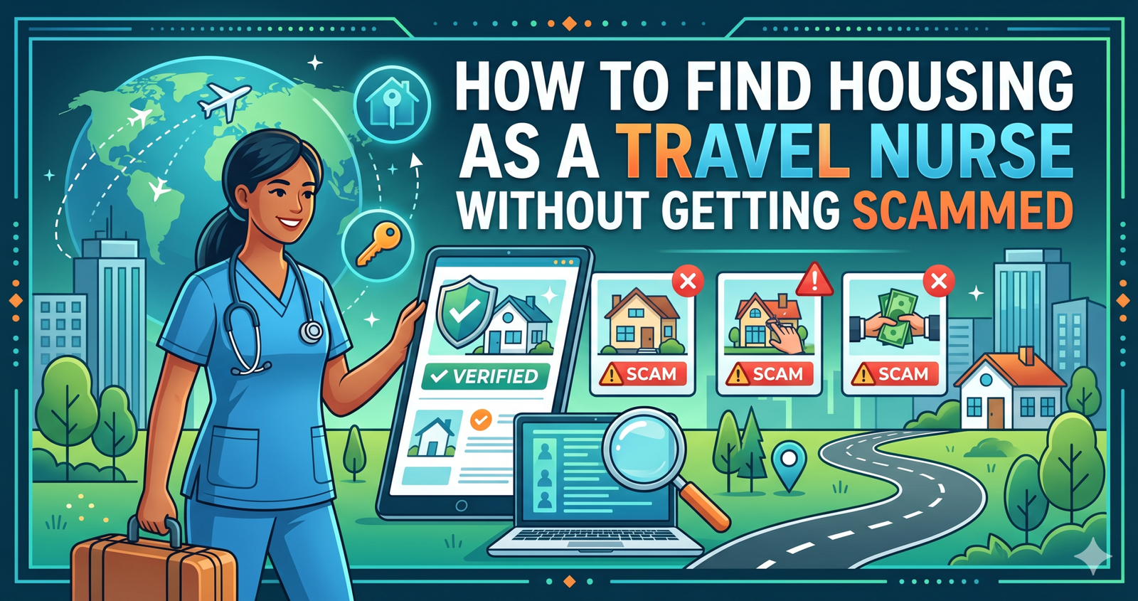 Learn How to Find Housing as a Travel Nurse Without Getting Scammed.