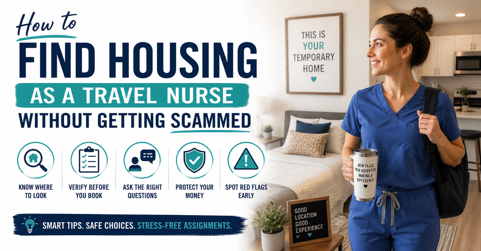 Learn How to Find Housing as a Travel Nurse Without Getting Scammed.