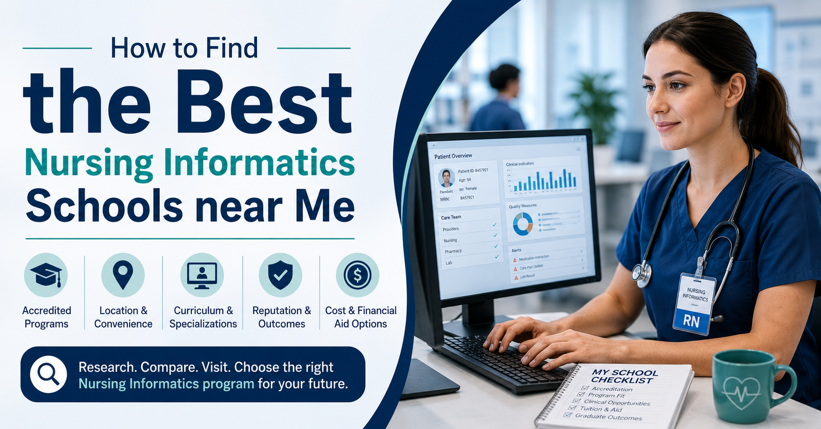 Searching for How to Find the Best Nursing Informatics Schools near Me.