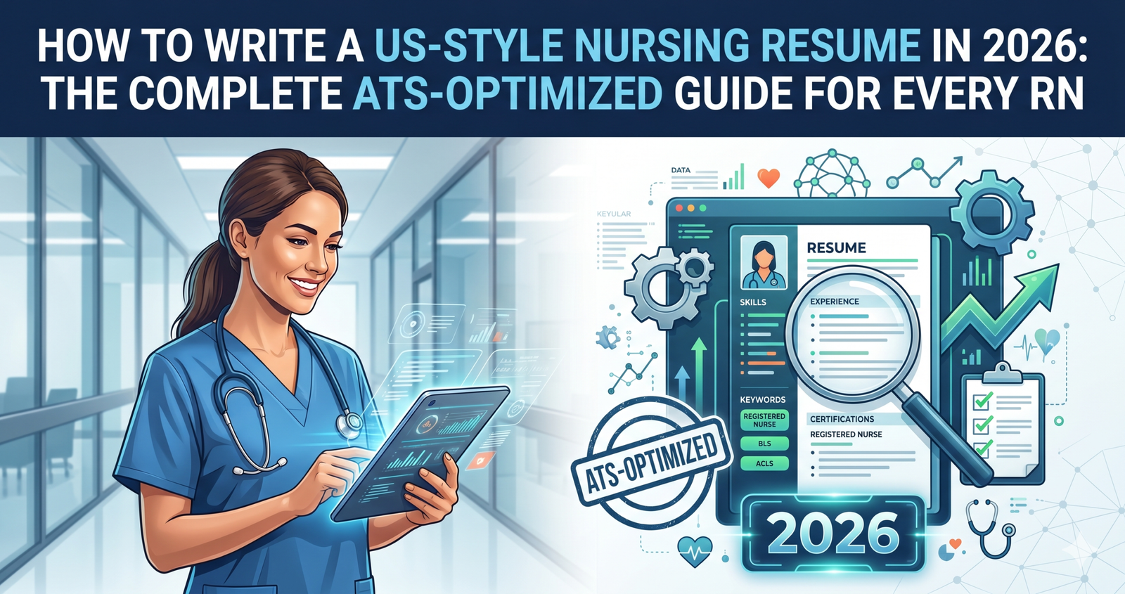 Learn a way How to Write a US-Style Nursing Resume in 2026: The Complete ATS-Optimized Guide for Every RN.