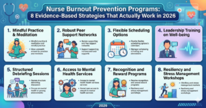Discover Nurse Burnout Prevention Programs: 8 Evidence-Based Strategies That Actually Work in 2026.