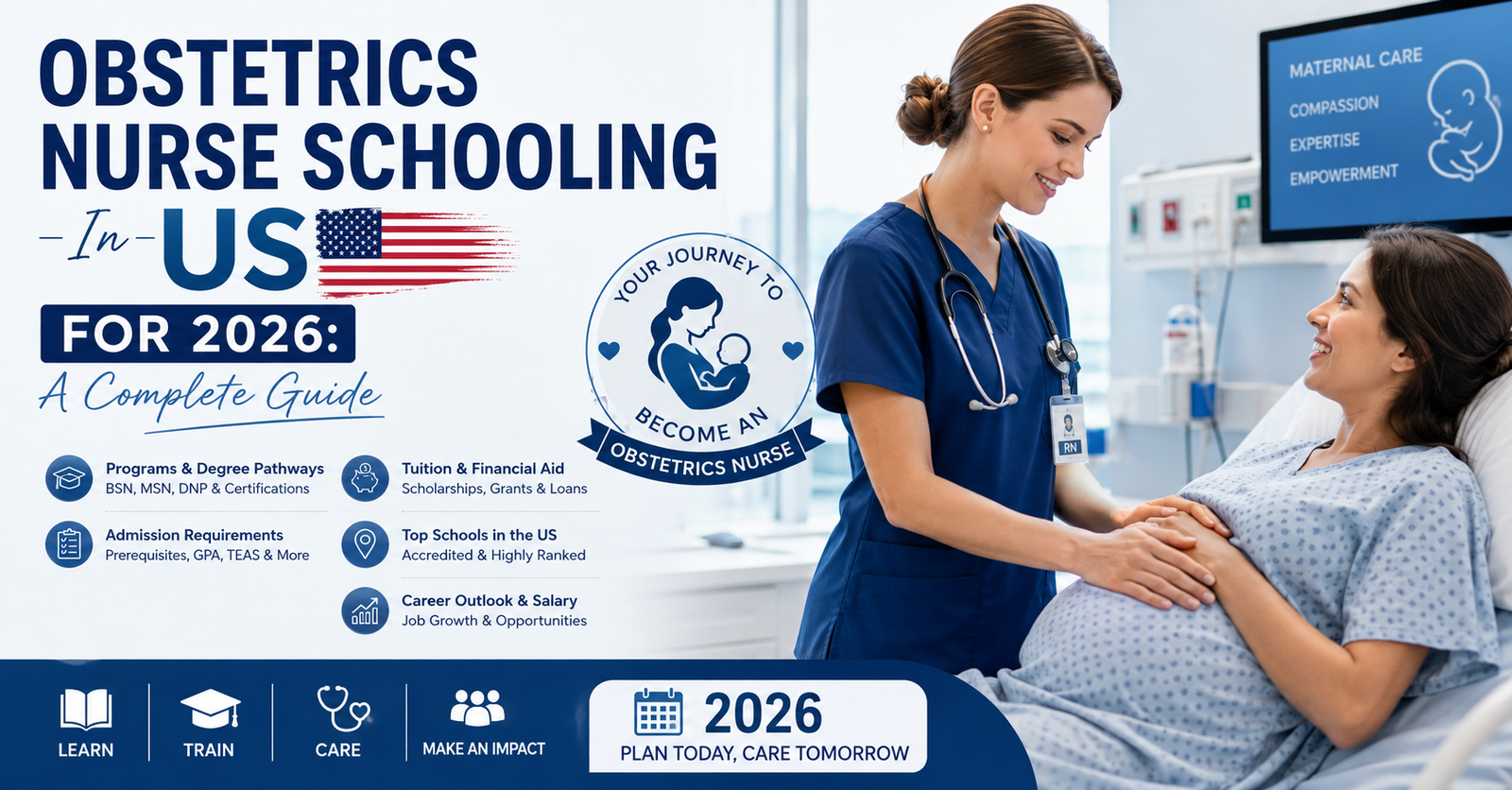 Explore Obstetrics Nurse Schooling In The US for 2026: A Complete Guide.