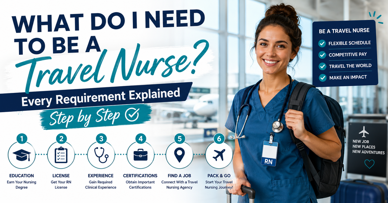 Wondering What Do I Need to Be a Travel Nurse?