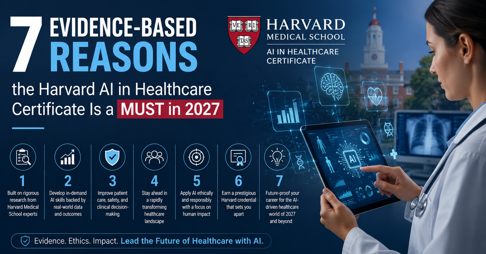 Explore our 7 Evidence-Based Reasons the Harvard AI in Healthcare Certificate Is a Must in 2027.
