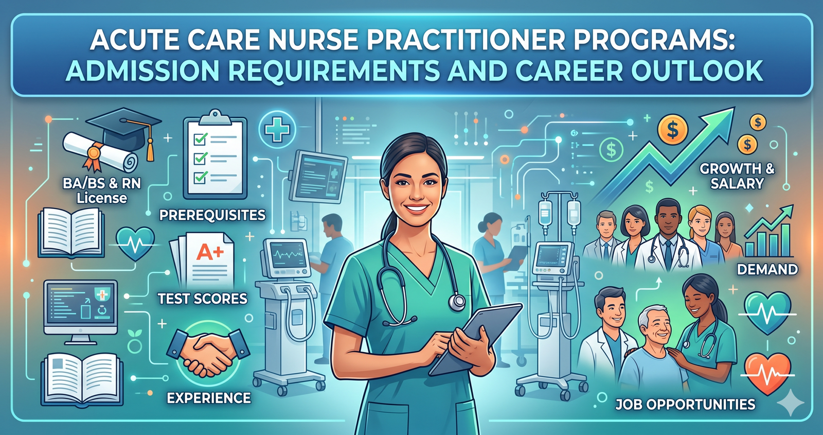 Explore Acute Care Nurse Practitioner Programs: Admission Requirements and Career Outlook.