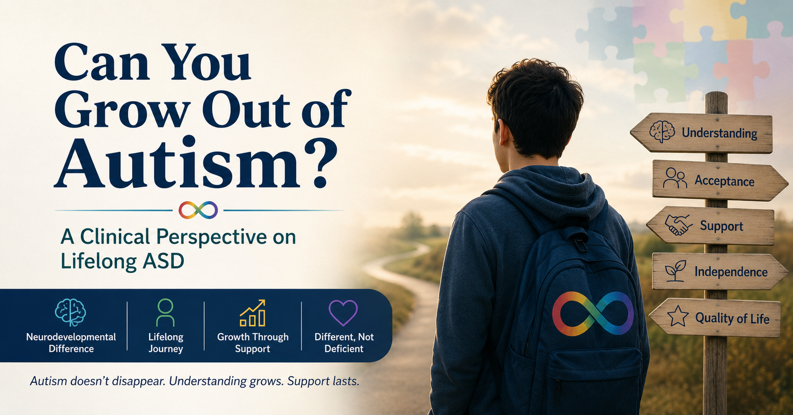 Explore how Can you develop out of autism?