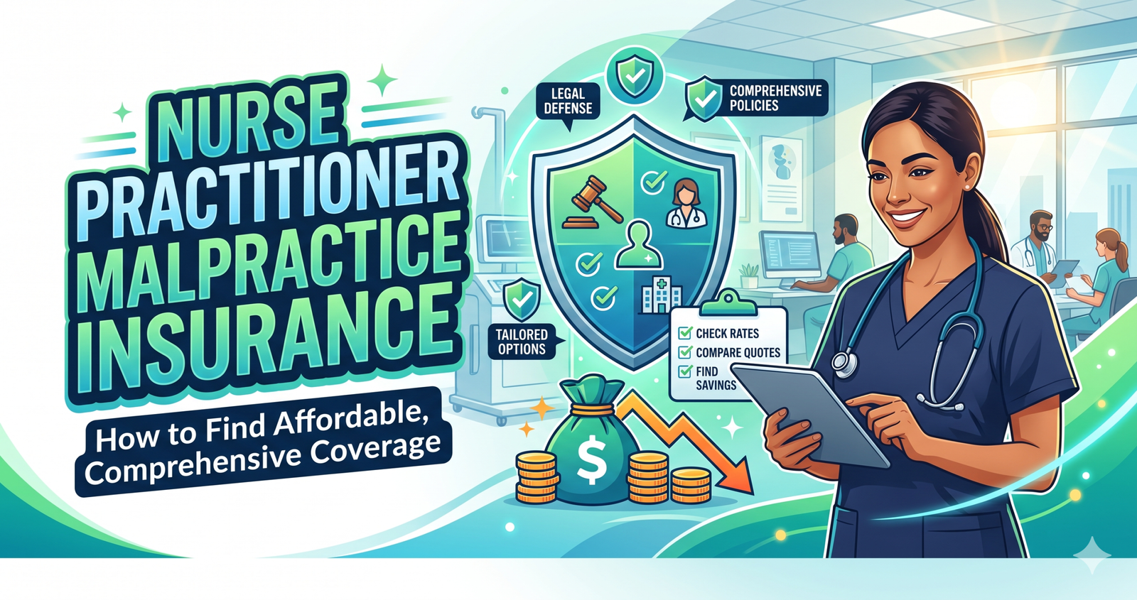 Learn a way to discover cheap Nurse Practitioner Malpractice Insurance: How to Find Affordable, Comprehensive Coverage.