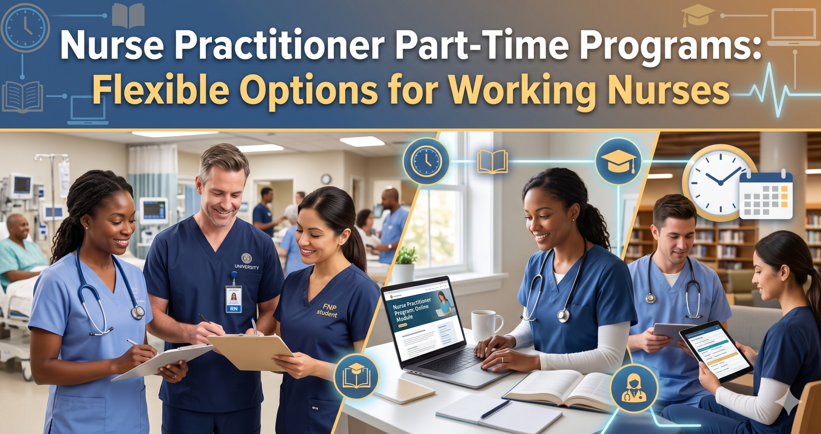 Discover the satisfactory Nurse Practitioner Part-Time Programs: Flexible Options for Working Nurses.