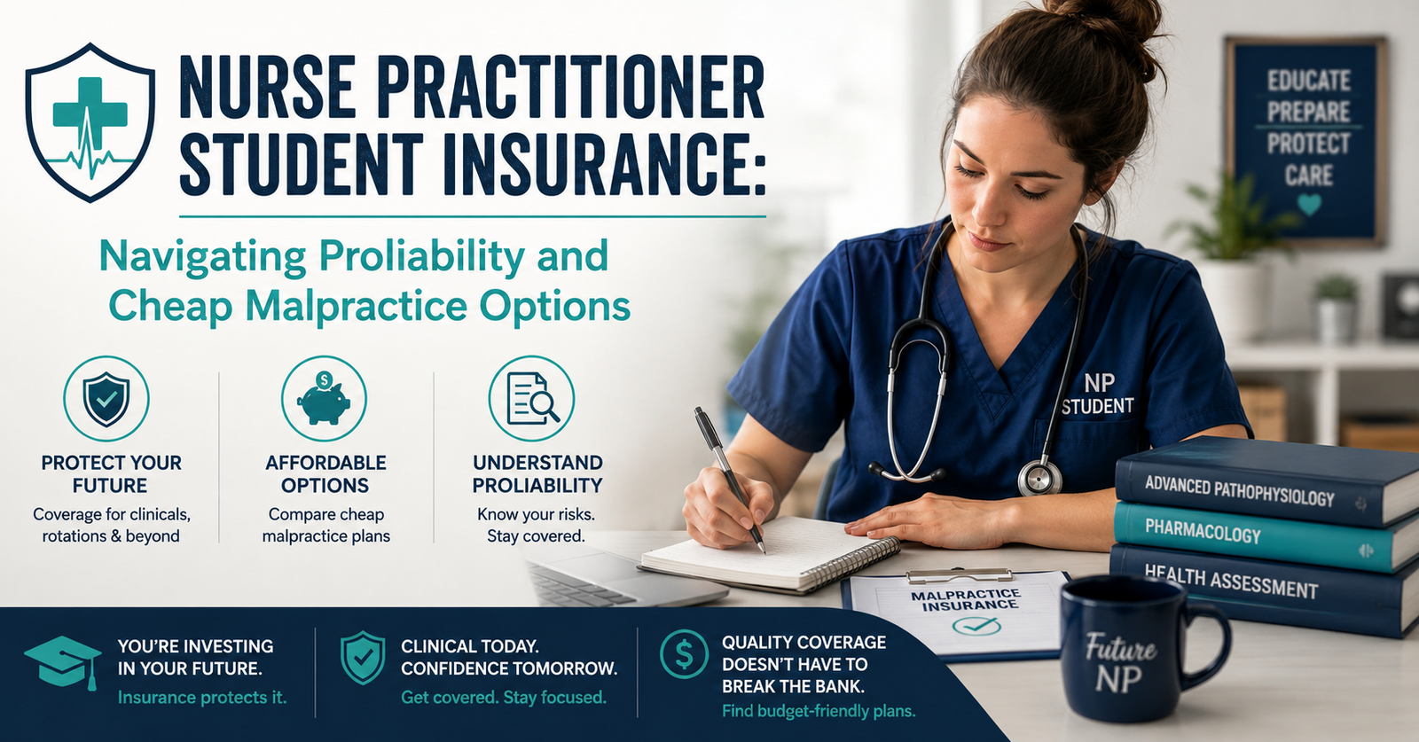 Explore Nurse Practitioner Student Insurance: Navigating Pro-liability and Cheap Malpractice Options.
