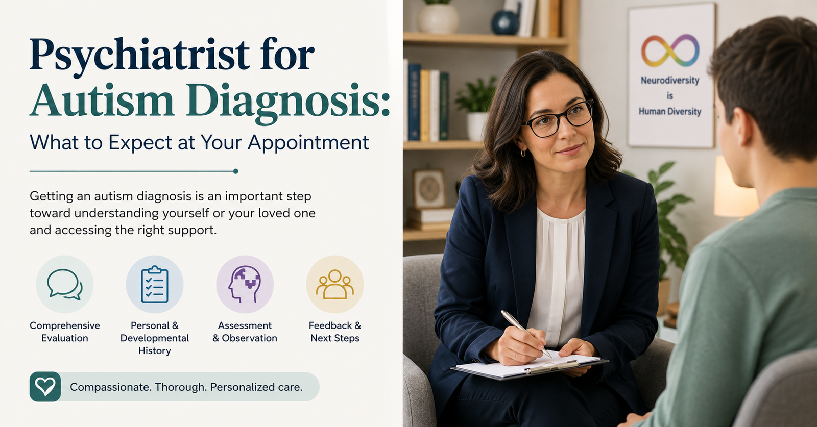 Seeing a Psychiatrist for Autism Diagnosis: What to Expect at Your Appointment.