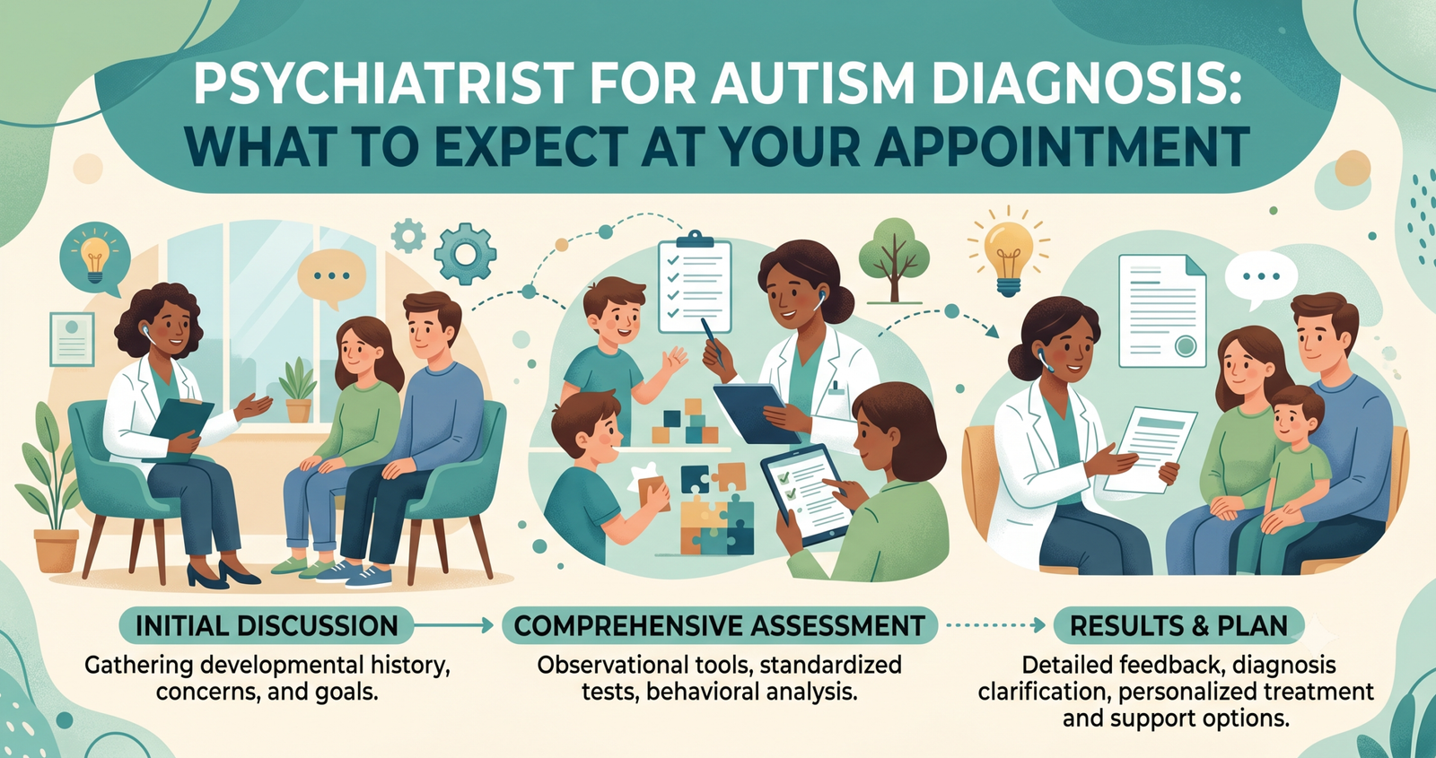 Seeing a Psychiatrist for Autism Diagnosis: What to Expect at Your Appointment.