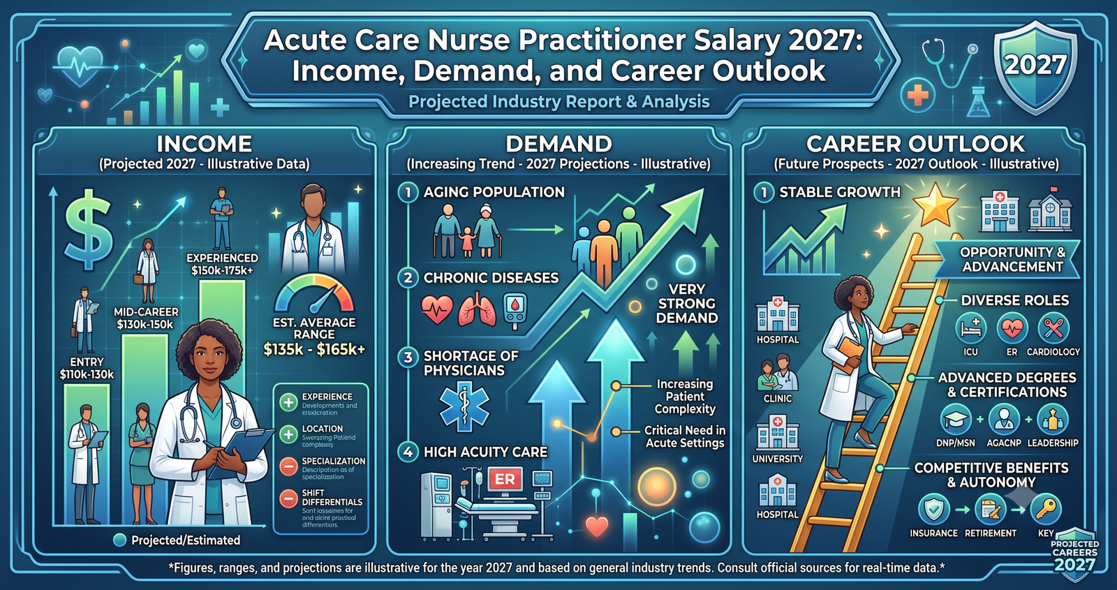 Discover what an Acute Care Nurse Practitioner Salary 2027: Income, Demand, and Career Outlook.