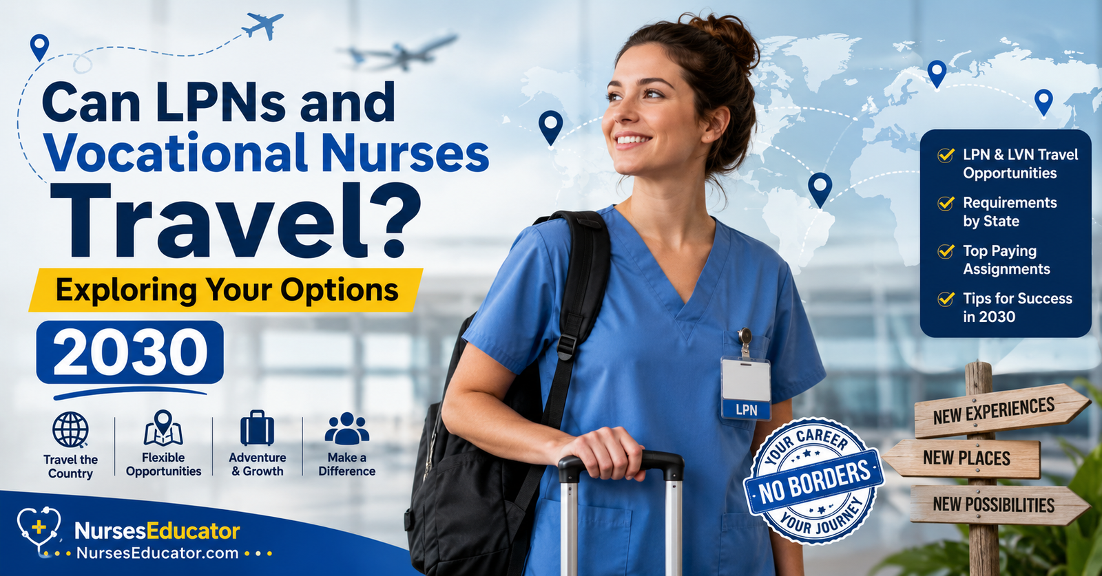 Discover how Can LPNs and Vocational Nurses Travel? Exploring Your Options.