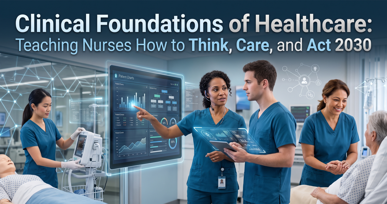 Explore The Clinical Foundations of Healthcare: Teaching Nurses How to Think, Care, and Act.