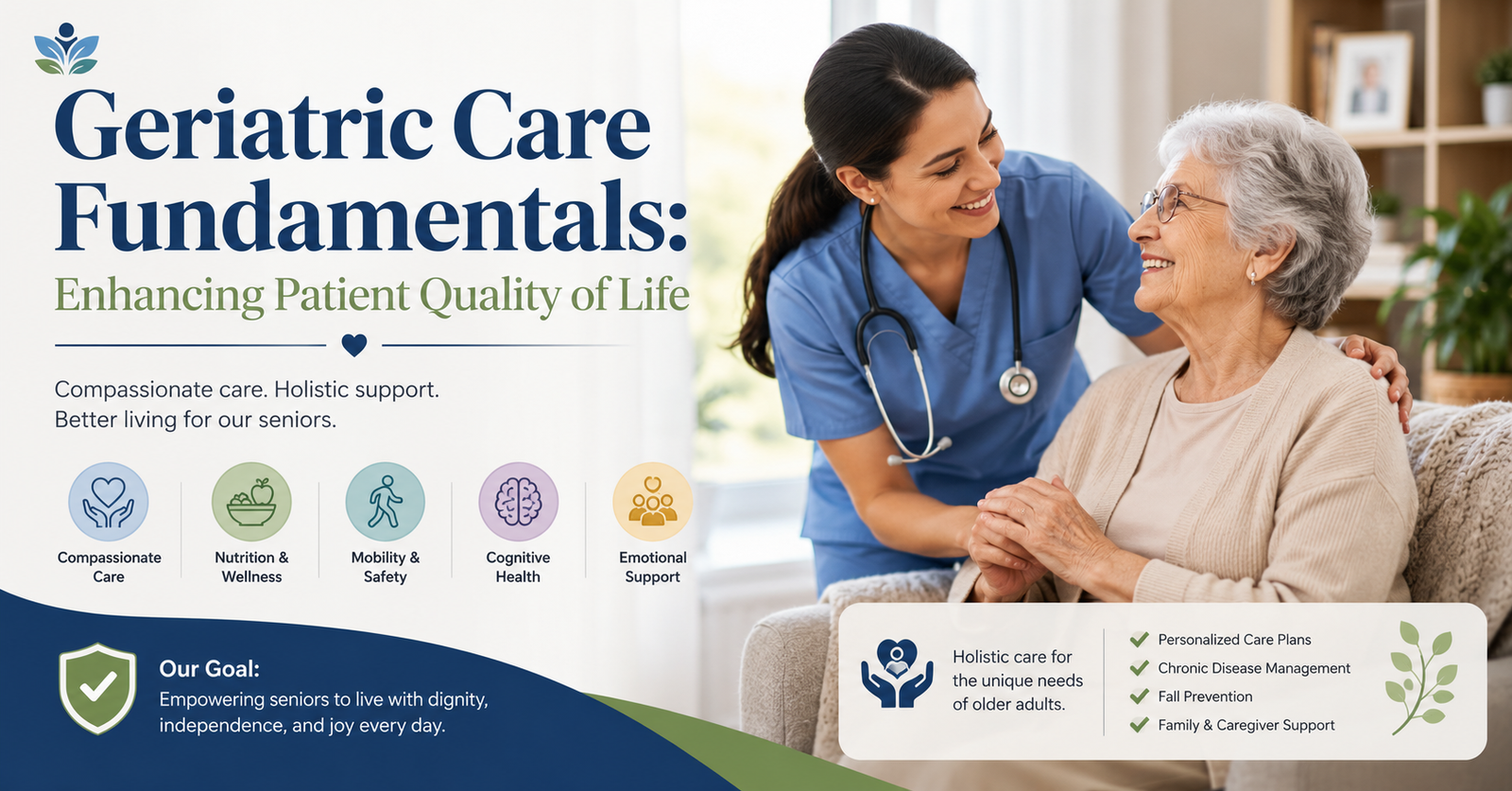Discover the Geriatric Care Fundamentals: Enhancing Patient Quality of Life.