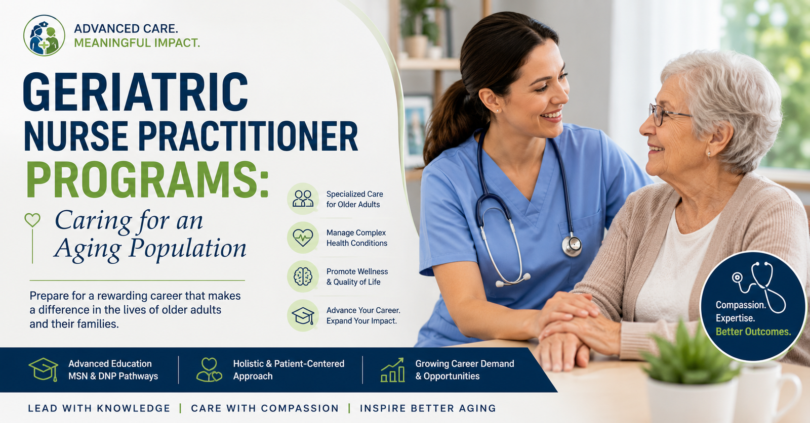 Discover how Geriatric Nurse Practitioner Programs: Caring for an Aging Population.