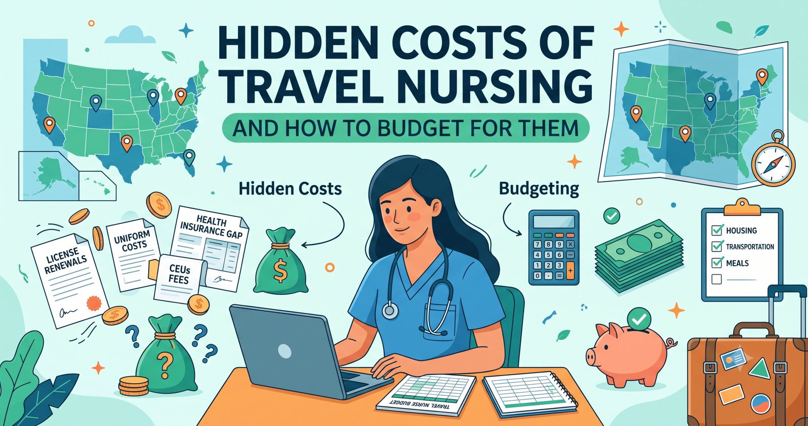 Discover Hidden Costs of Travel Nursing and How to Budget for Them.