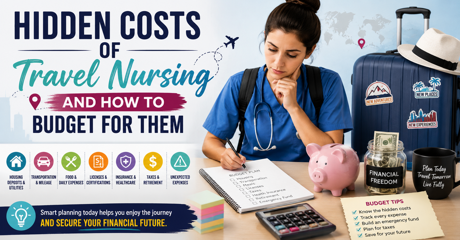 Discover Hidden Costs of Travel Nursing and How to Budget for Them.