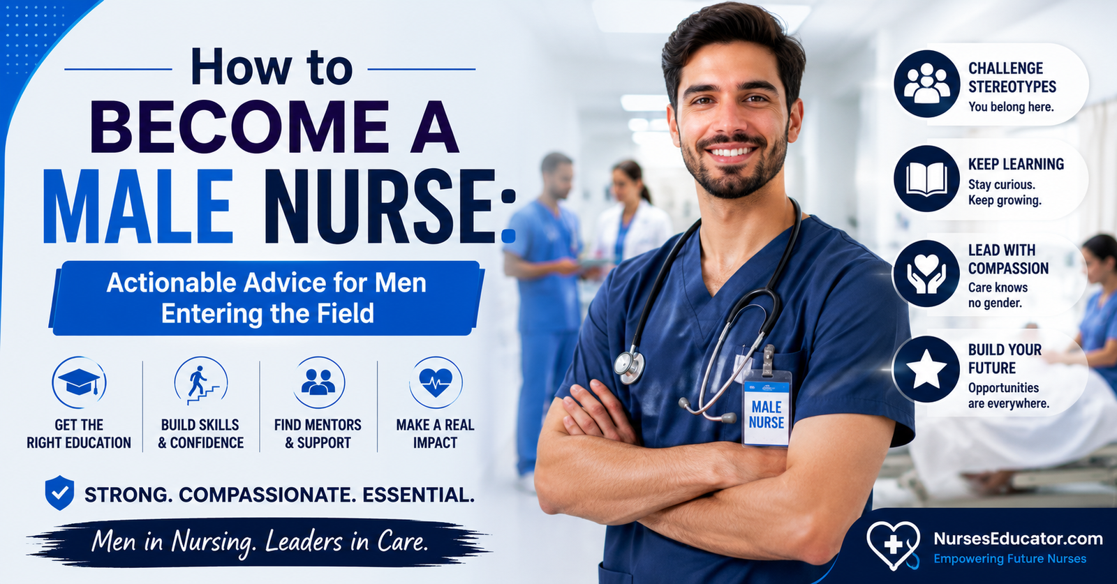 Thinking approximately How to Become a Male Nurse: Actionable Advice for Men Entering the Field.