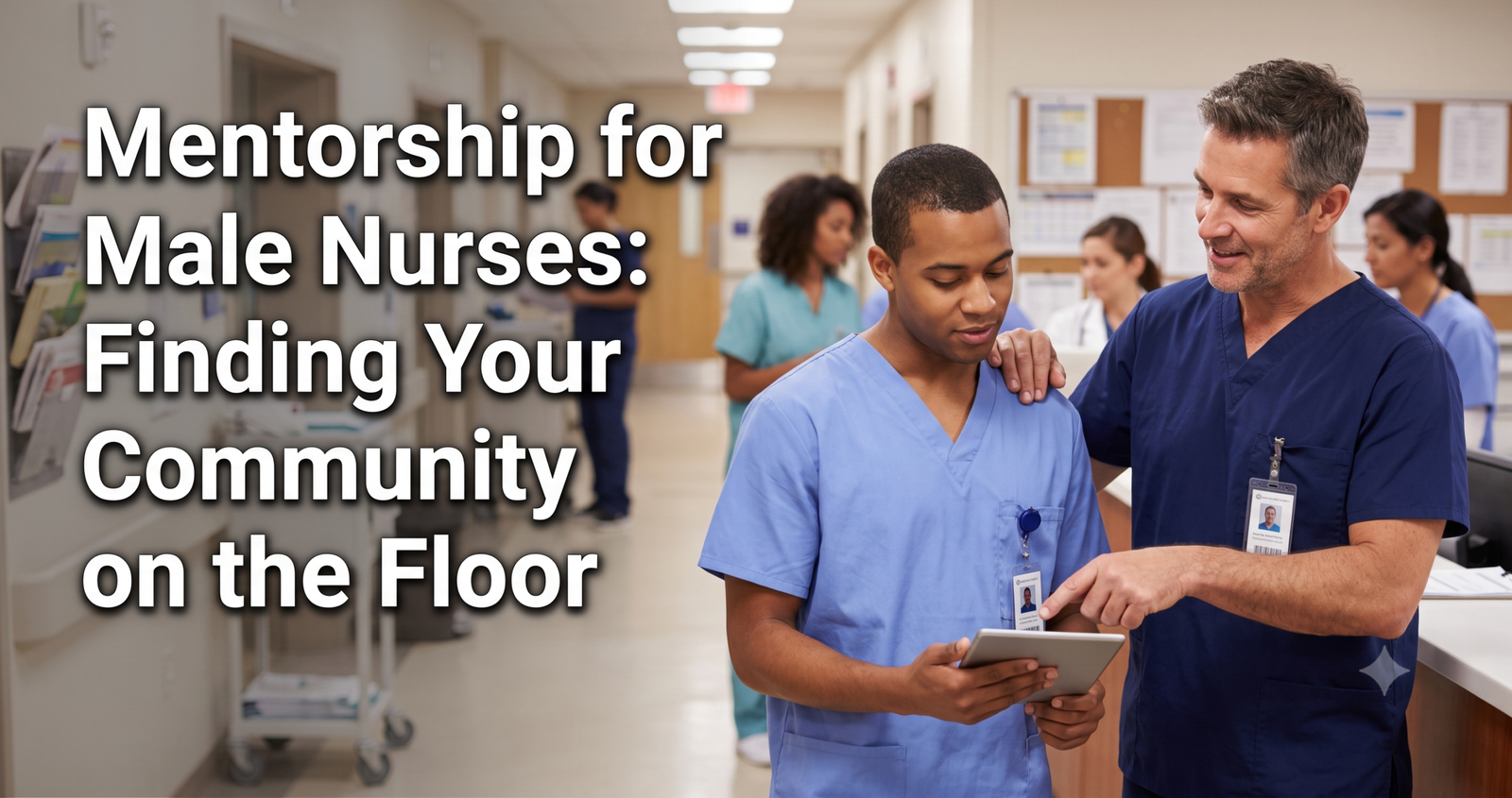 Discover how Mentorship for Male Nurses: Finding Your Community on the Floor.