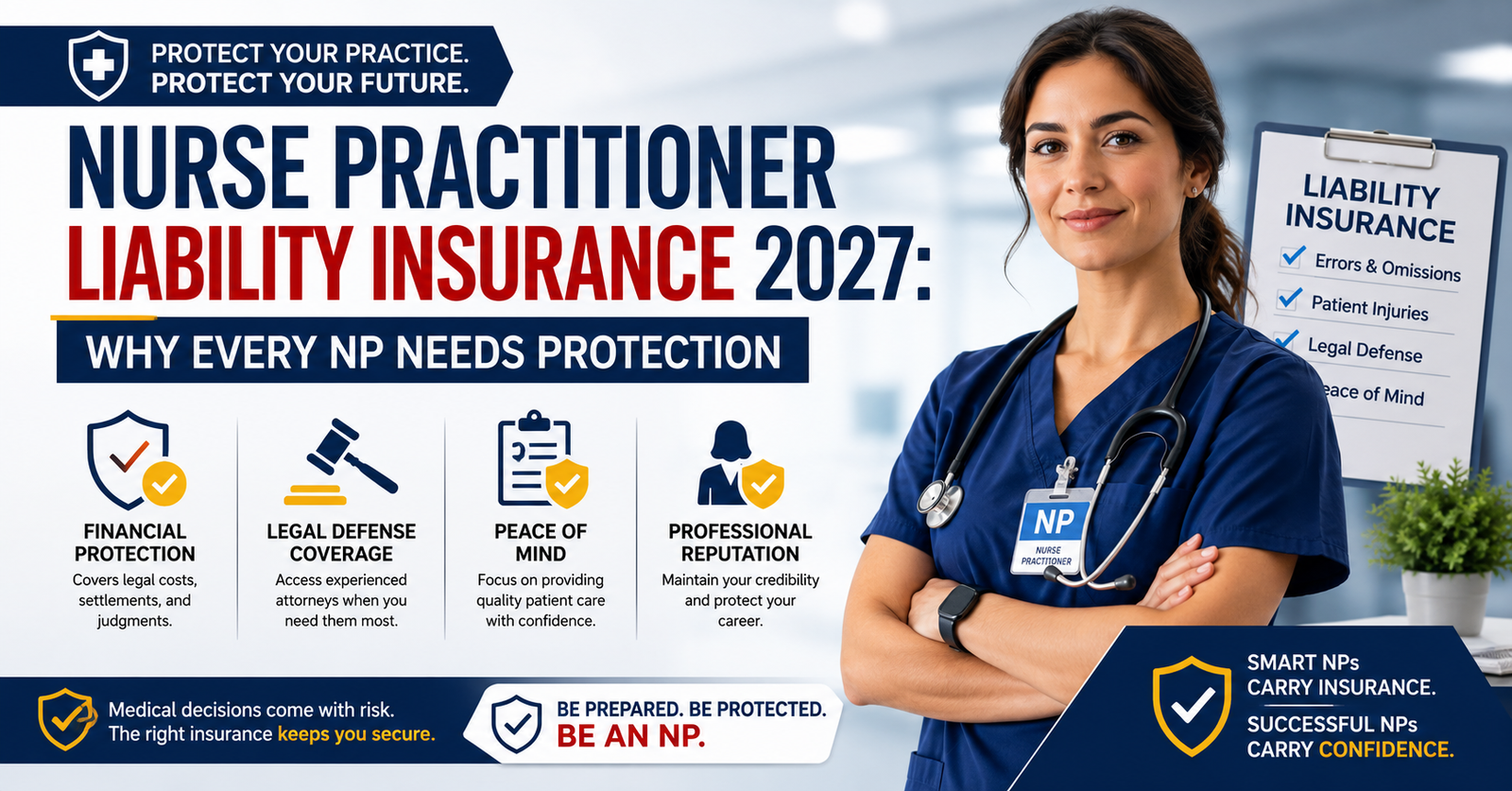 Discover why Nurse Practitioner Liability Insurance 2027: Why Every NP Needs Protection