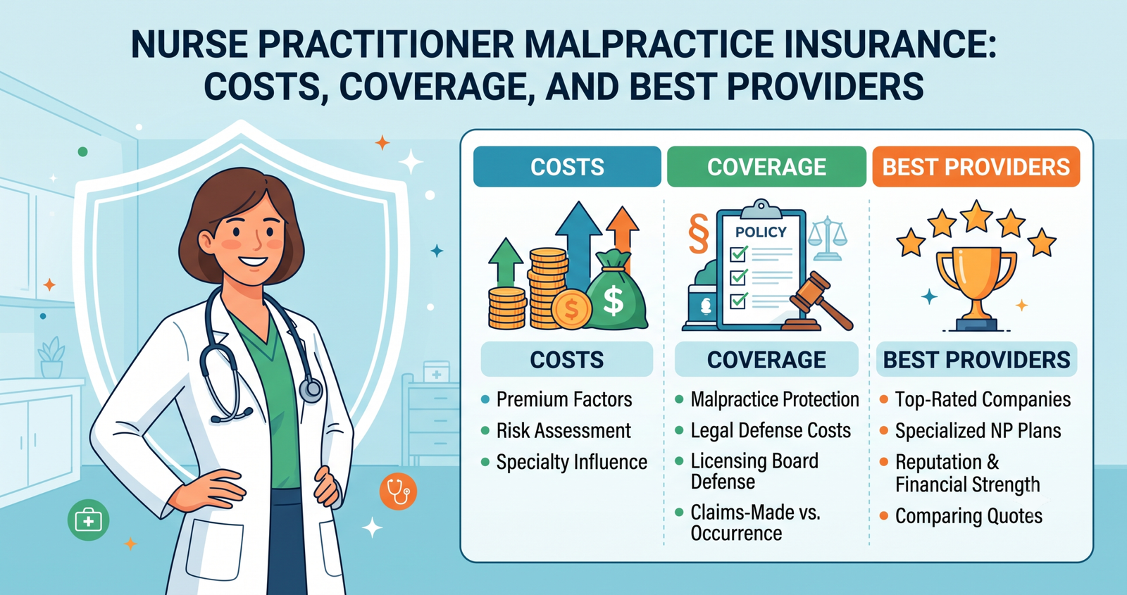 Everything Nurse Practitioner Malpractice Insurance: Costs, Coverage, and Best Providers.