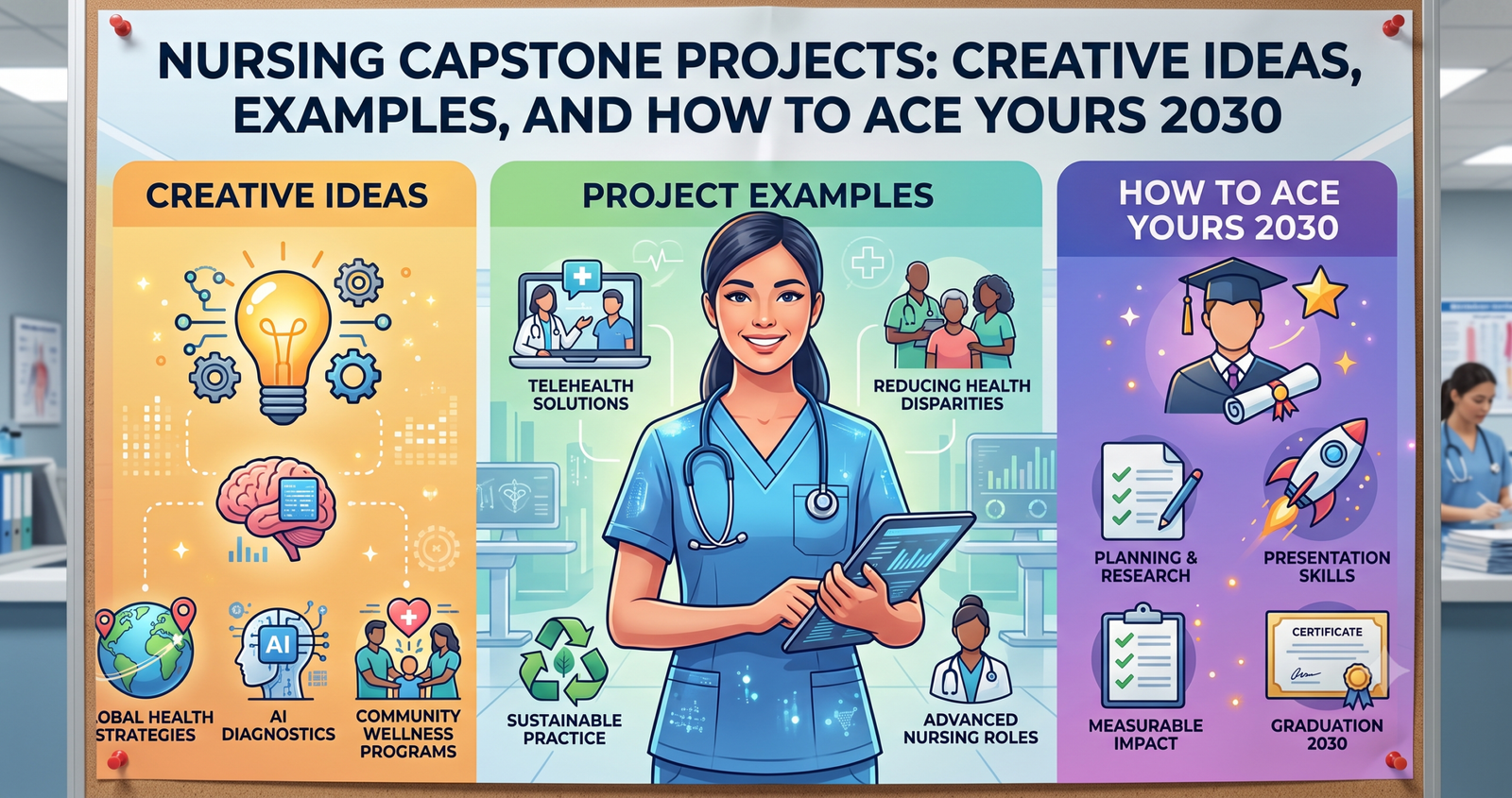 Explore innovative Nursing Capstone Projects: Creative Ideas, Examples, and How to Ace Yours.