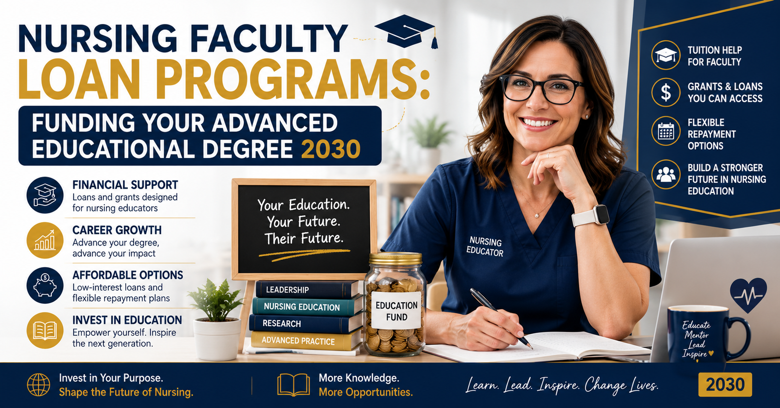 Discover how the Nursing Faculty Loan Programs: Funding Your Advanced Educational Degree.