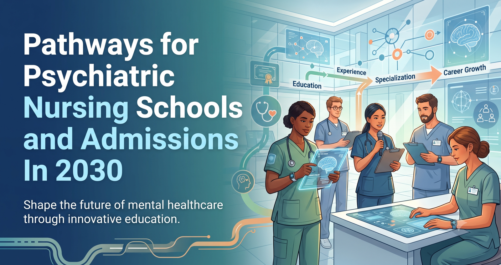 Explore Pathways for Psychiatric Nursing Schools and Admissions 2030.