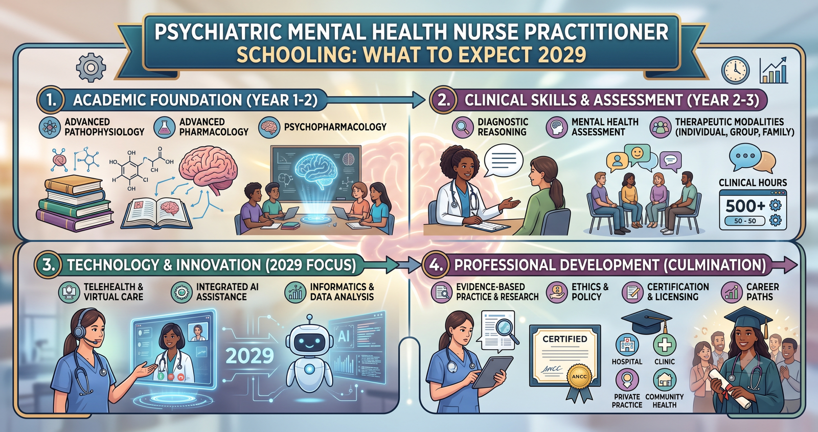 Discover what Psychiatric Mental Health Nurse Practitioner Schooling: What to Expect 2029