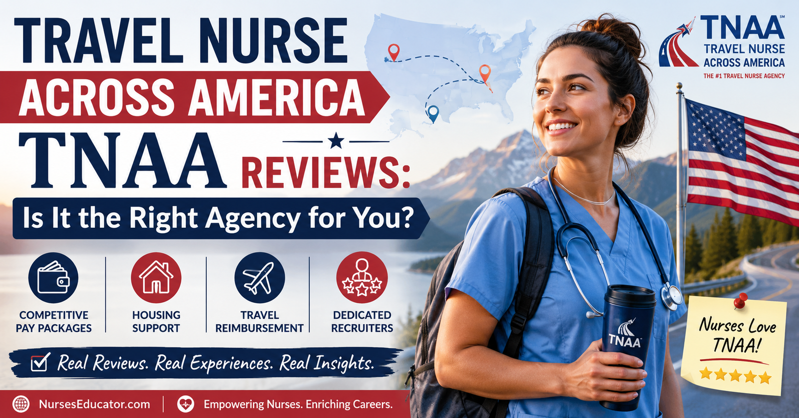A sincere Travel Nurse Across America TNAA Reviews: Is It the Right Agency for You?