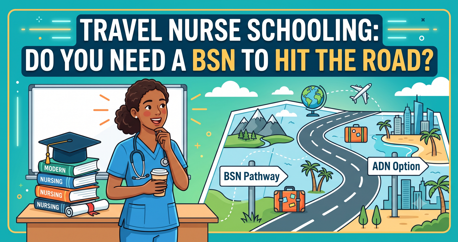 Wondering approximately Travel Nurse Schooling: Do You Need a BSN to Hit the Road?