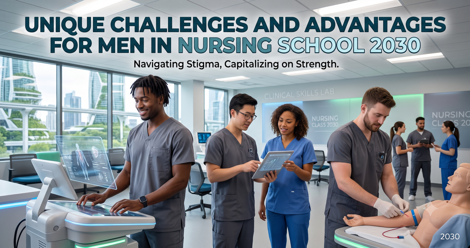 A near have a take a observe Unique Challenges and Advantages for Men in Nursing School.