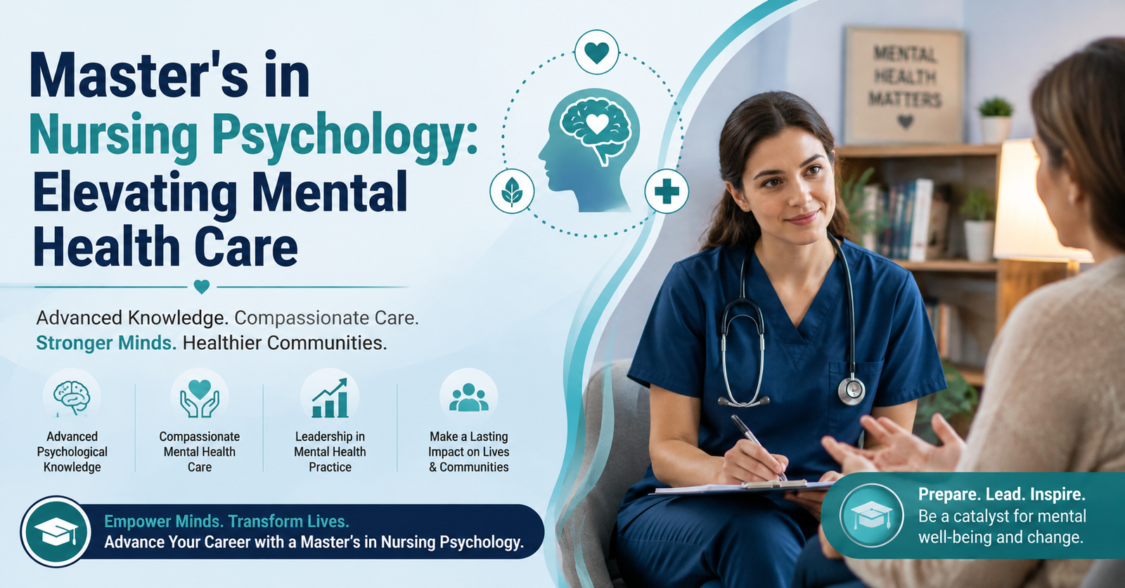 Explore the Master's in Nursing Psychology: Elevating Mental Health Care.