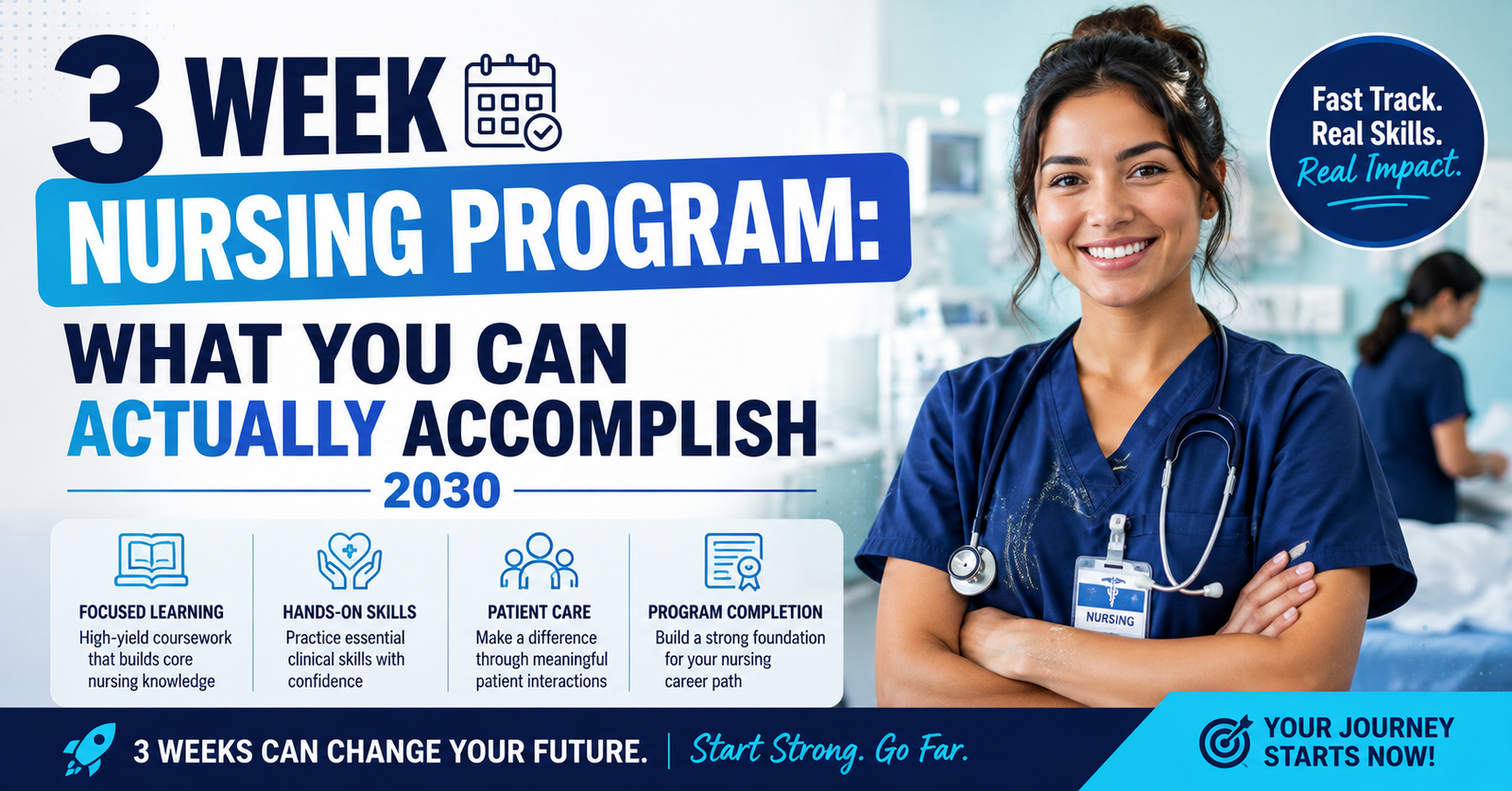 Curious approximately a 3-Week Nursing Program: What You Can Actually Accomplish.