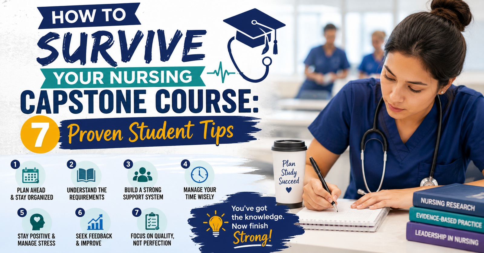 Learn How to Survive Your Nursing Capstone Course: 7 Proven Student Tips.