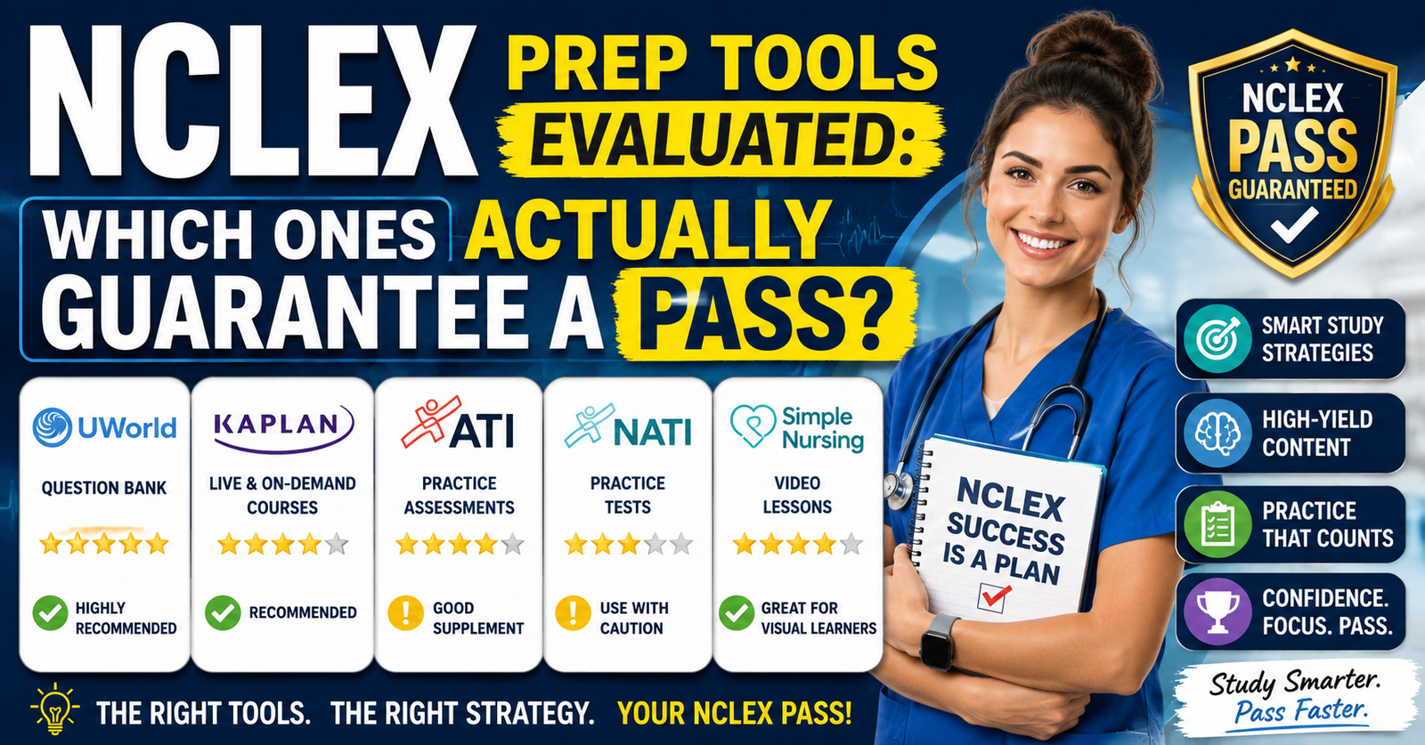 We examine pinnacle NCLEX Prep Tools Evaluated: Which Ones Actually Guarantee a Pass?
