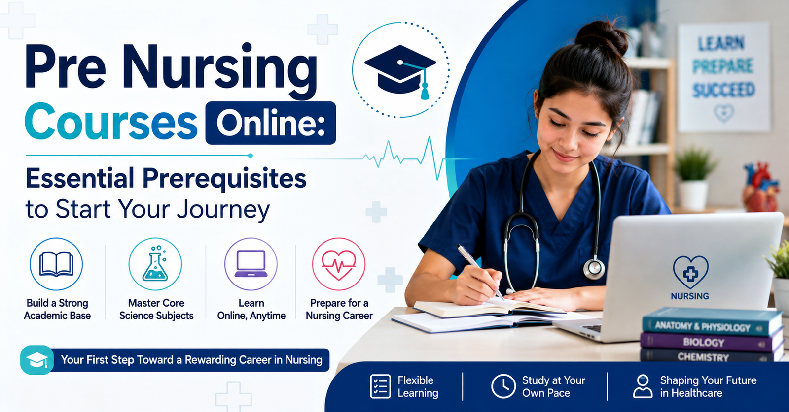 Discover the important Pre Nursing Courses Online: Essential Prerequisites to Start Your Journey.