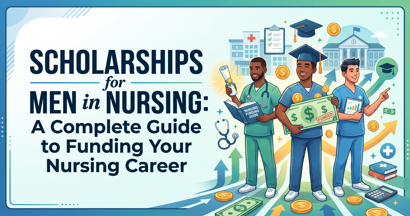 Discover Scholarships for Men in Nursing: A Complete Guide to Funding Your Nursing Career.