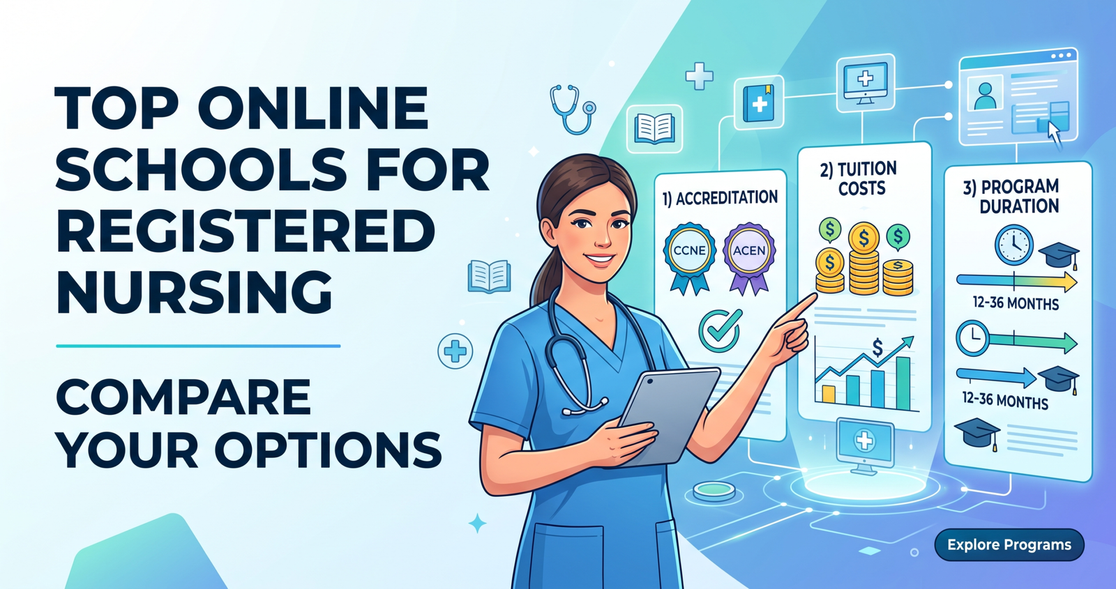 Explore the Top Online Schools for Registered Nursing: Compare Your Options.